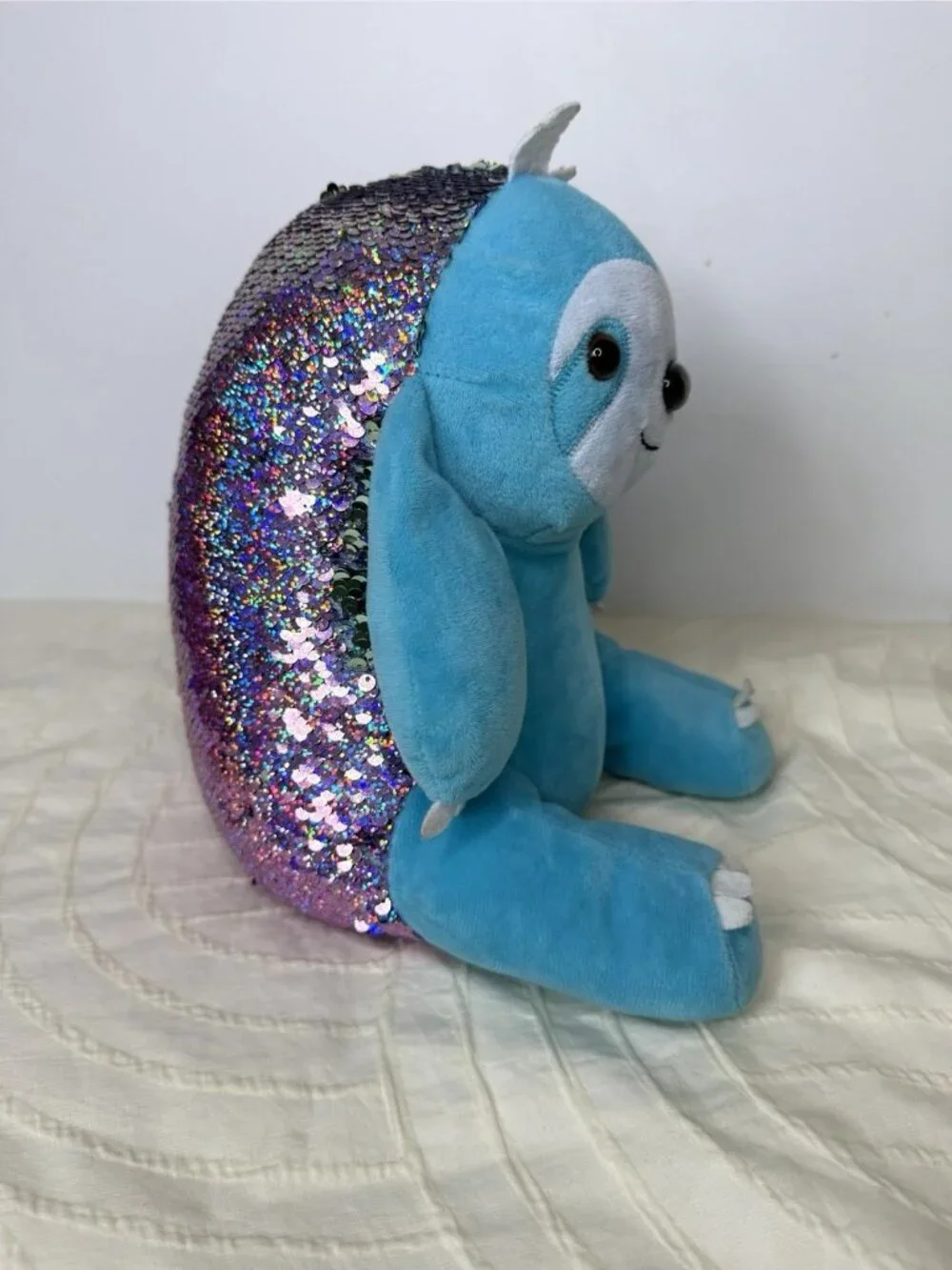 Faber-Castell Creativity For Kids Reversible Sequin Sloth Plush Stuffed Animal